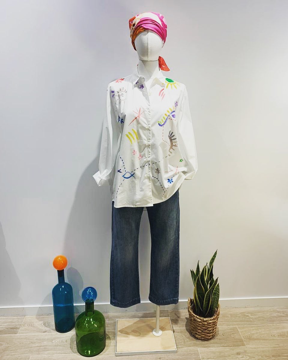 Look chemise blanche Anahita